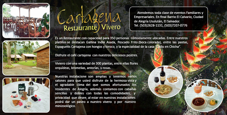 cabanas y restaurante cartagena